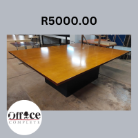 D16 - Boardroom table 10 x seater size 2410 x 1830 @ R5000.00.